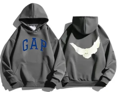 Grey Kanye Yeezy Gap Dove Hoodie