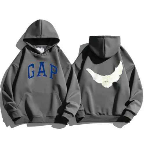 Grey Kanye Yeezy Gap Dove Hoodie