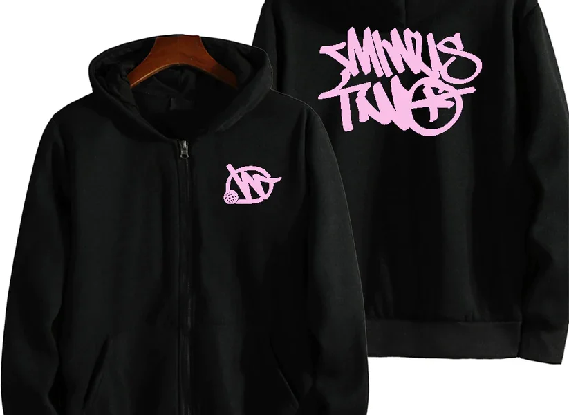 Hoodies Minus Two Pink