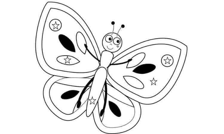 butterfly coloring pages