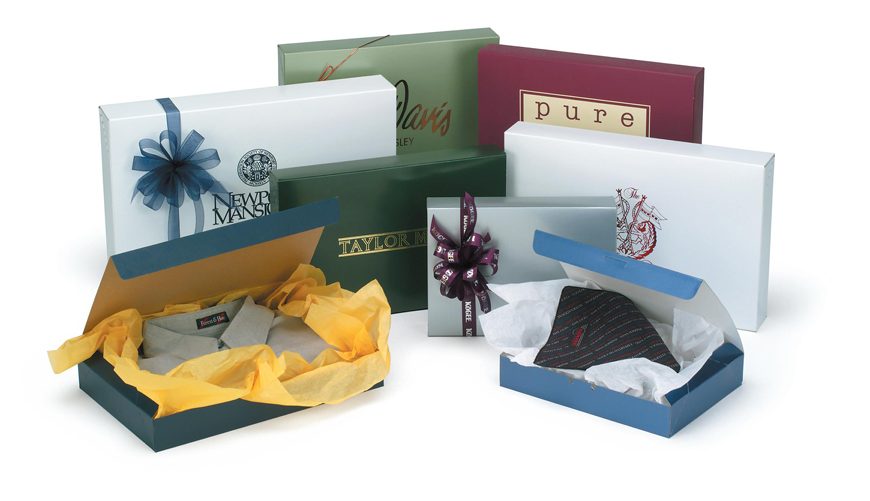 Custom apparel boxes