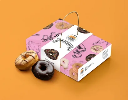 Custom donut boxes