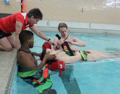 Lifeguard course,