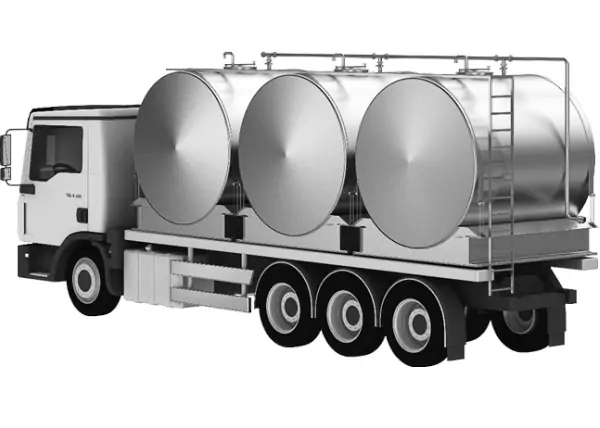 Milk transfer Tank